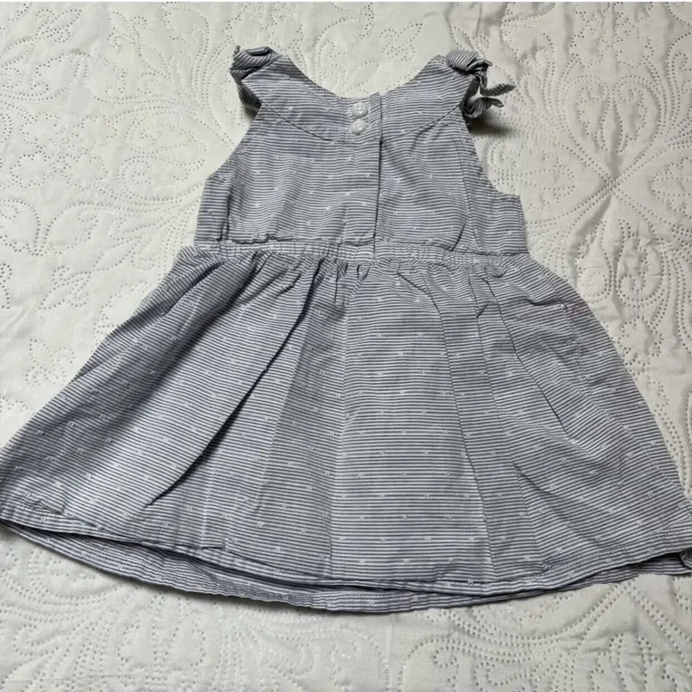 Gymboree Swiss Dot Baby Dress Size 6-12m